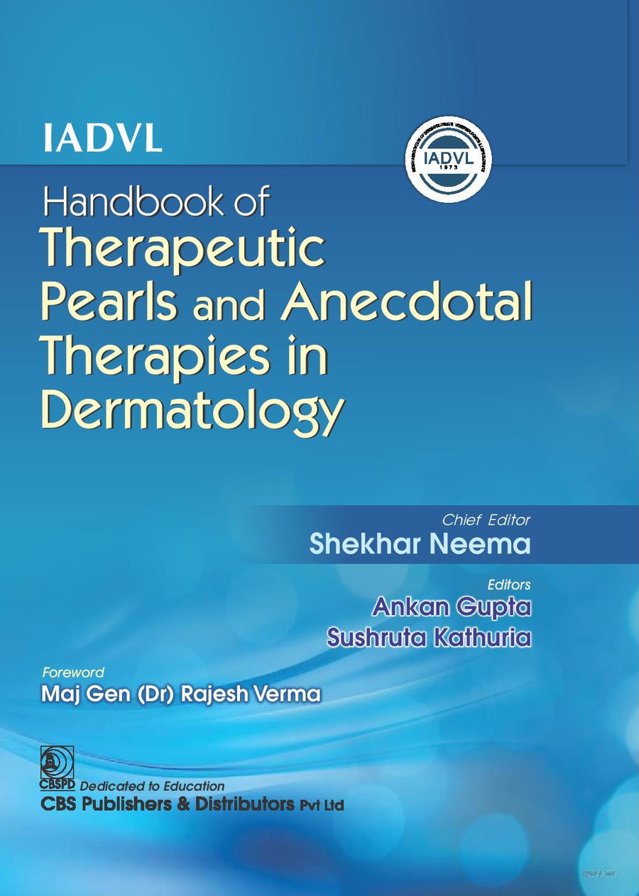 Iadvl Handbook Of Therapeutic Pearls And Anecdotal Therapies In Dermatology (HB)