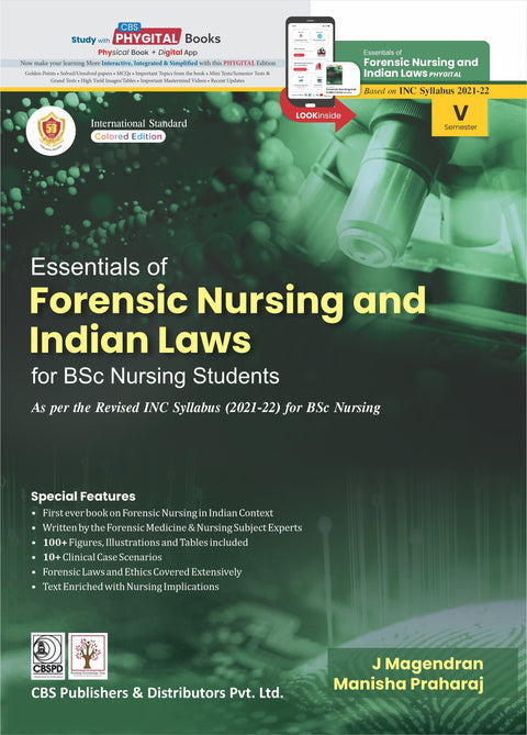 Essentials Of Forensic Nursing And Indian Laws For Bsc Nursing Students (PB)