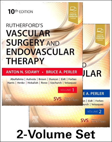 Rutherford's Vascular Surgery and Endovascular Therapy With Access Code 2 Vol Set 10Ed (HB 2023)