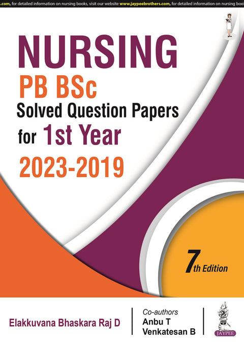 Nursing Pb Bsc Solved Question Papers for 1St Year (2023-2019)