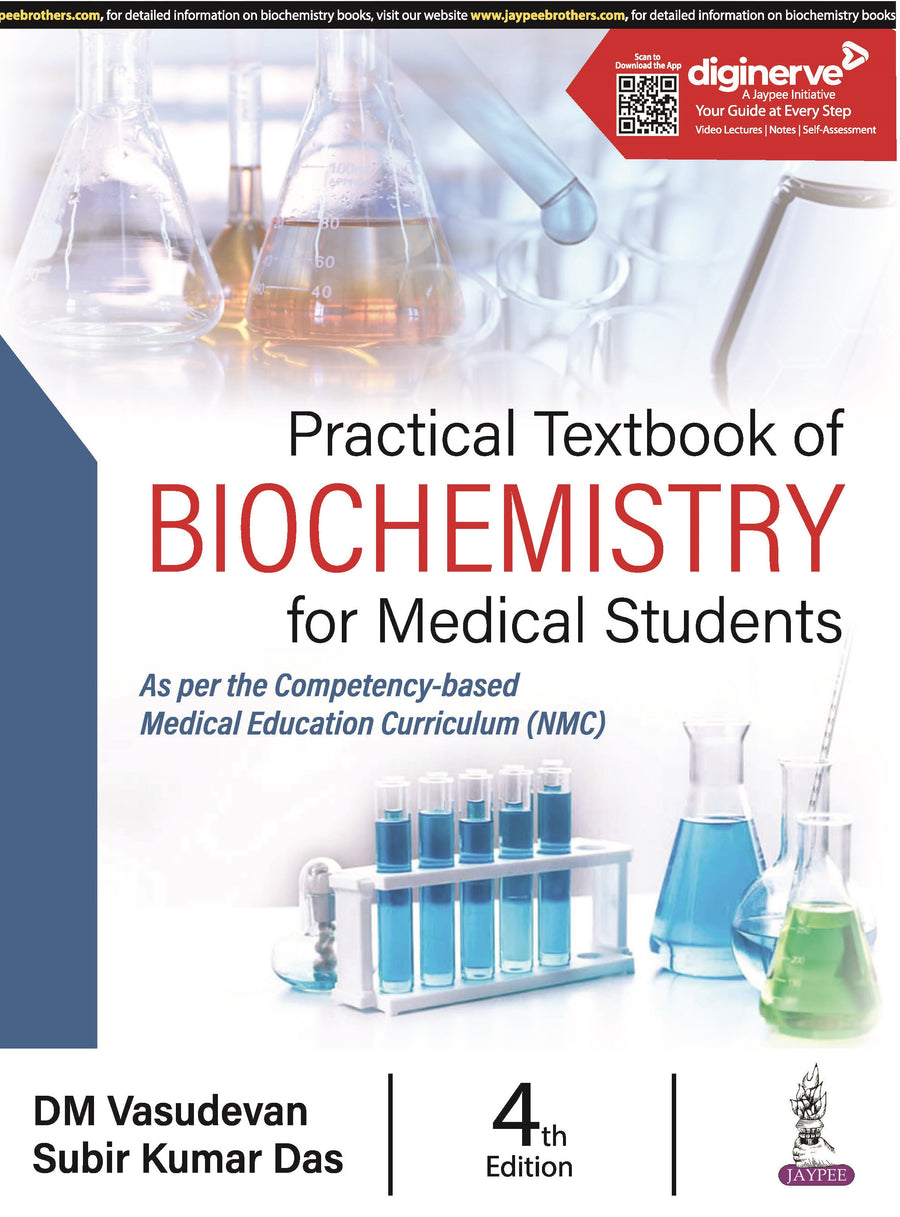 DM Vasudevan's Practical Textbook of Biochemistry for Medical Students 4/E 2024