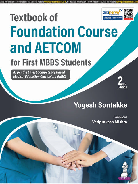 Textbook of Foundation Course and Aetcom for First MBBS Students