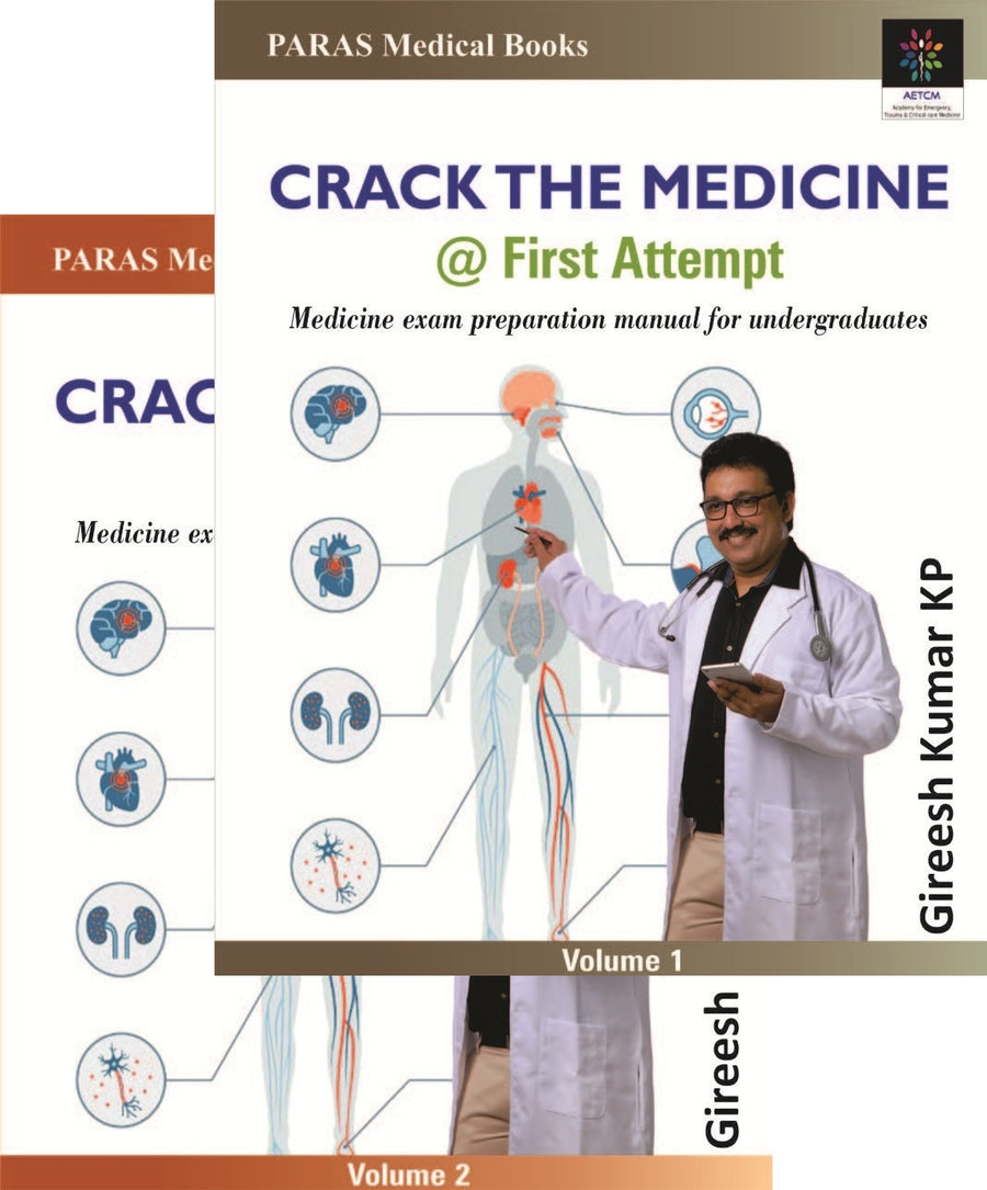 Crack the Medicine@ First Attempt 2 Vols 1st/2022