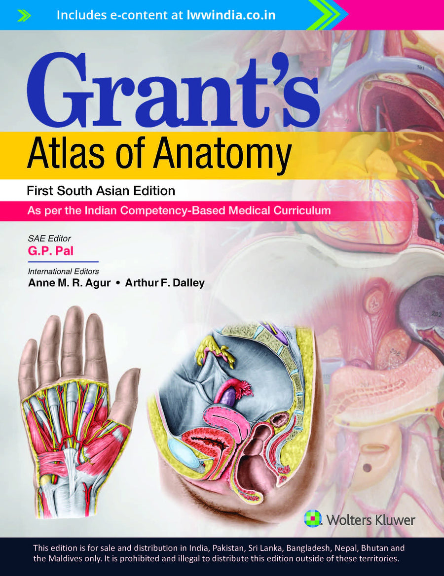 Grant's Atlas of Anatomy, 1st South Asian Edition 2022