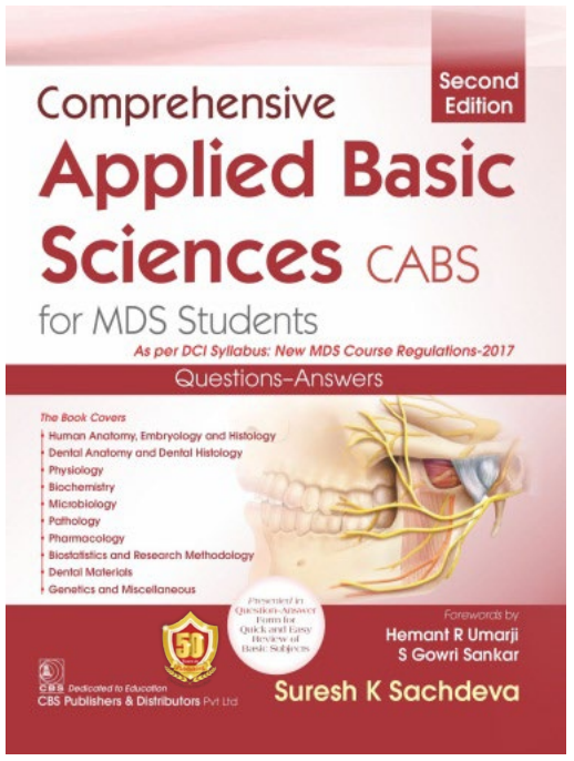 Comprehensive Applied Basic Science Cabs For Mds Students 2e (PB)
