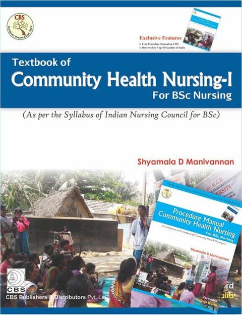 Textbook of Community Health Nursing-I For Bsc Nursing With (Free with Procedure Manual Community Health Nursing for Bsc Nursing) (PB)