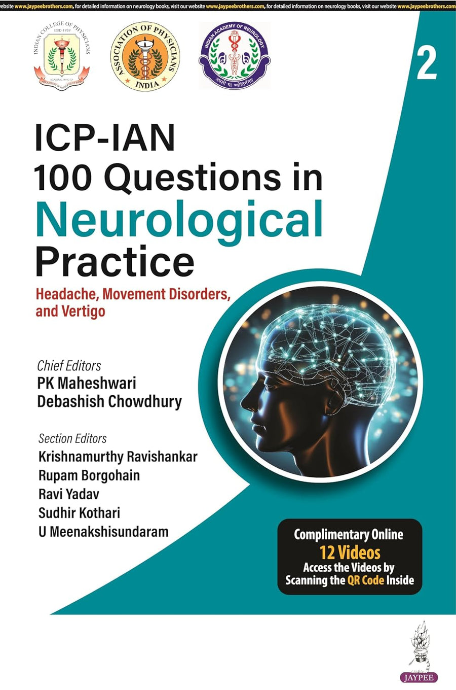 ICP-IAN 100 QUESTIONS IN NEUROLOGICAL PRACTICE (VOLUME 2) 1/E 2024