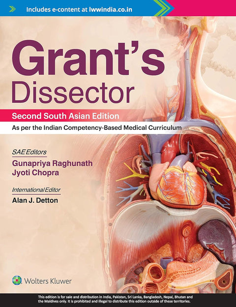 Grant’s Dissector, 2nd South Asian Edition 2022