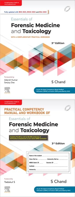 Essentials of Forensic Medicine and Toxicology ,2 Volume Set