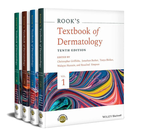 Rook's Textbook Of Dermatology 4 Vols 10E 2024