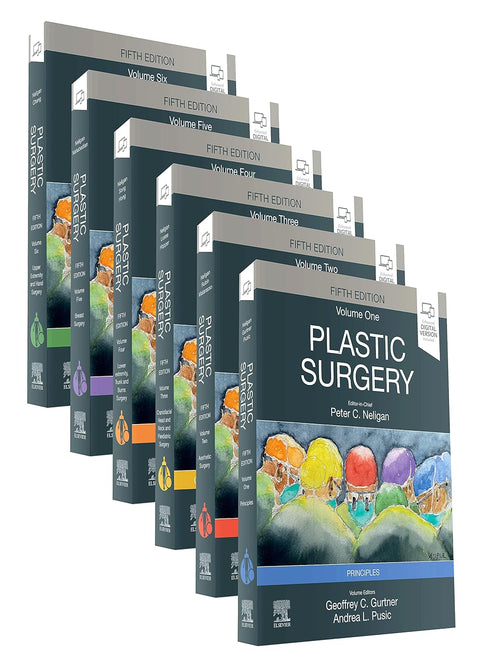 Plastic Surgery: 6-Volume Set: 5Ed