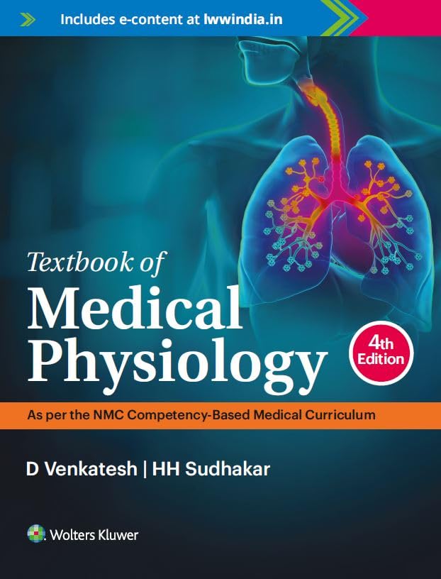 Textbook of Medical Physiology, 4Ed 2024