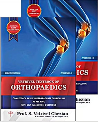 Vetrivel Textbook Of Orthopaedics 2 Vol Set (PB) Volume 3 Free Through Qr Code