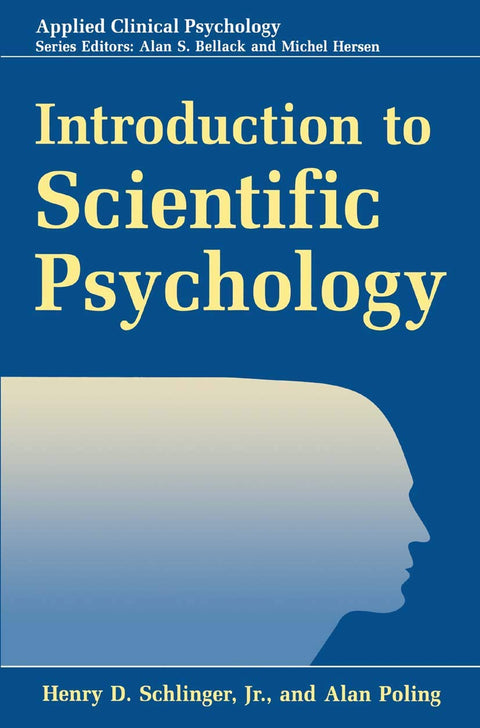 Introduction To Scientific Psychology (Hb 1998)