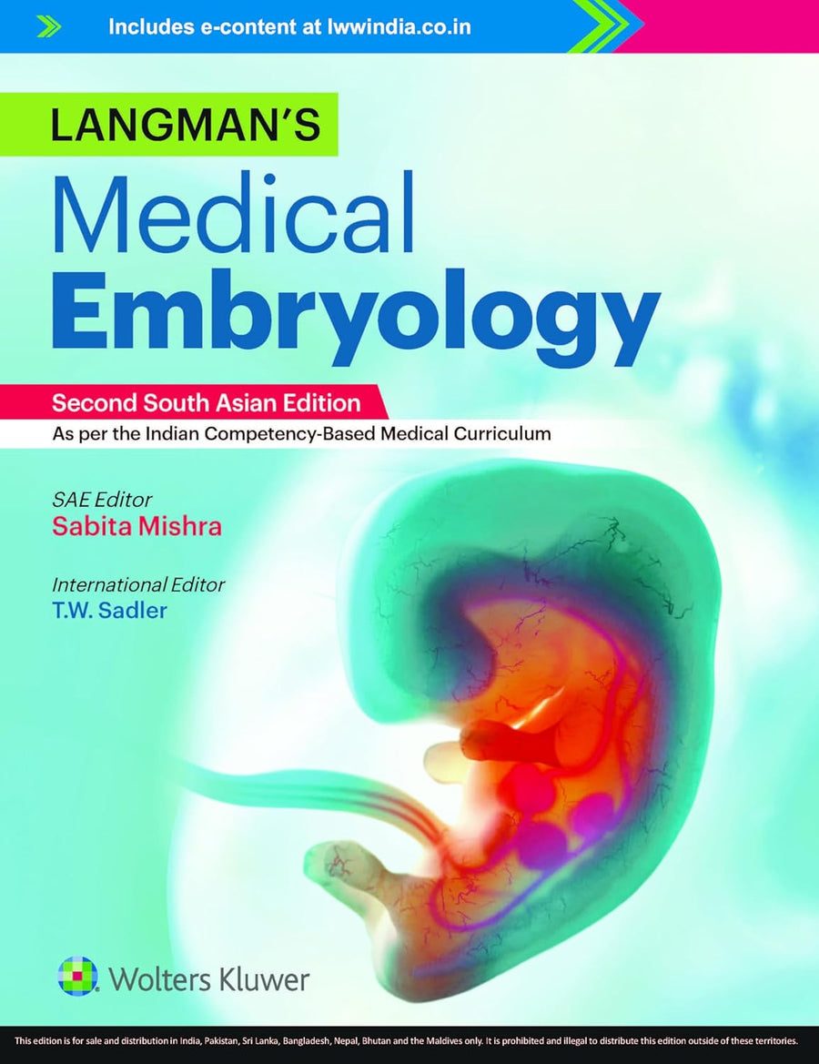 Langman’s Medical Embryology, 2nd South Asian Edition 2023