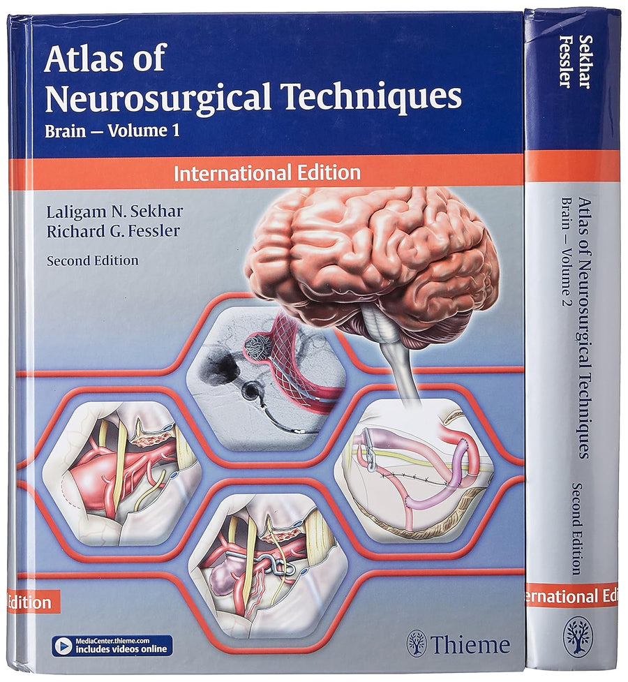 Atlas of Neurosurgical Techniques: Brain, 2nd Edition Indian