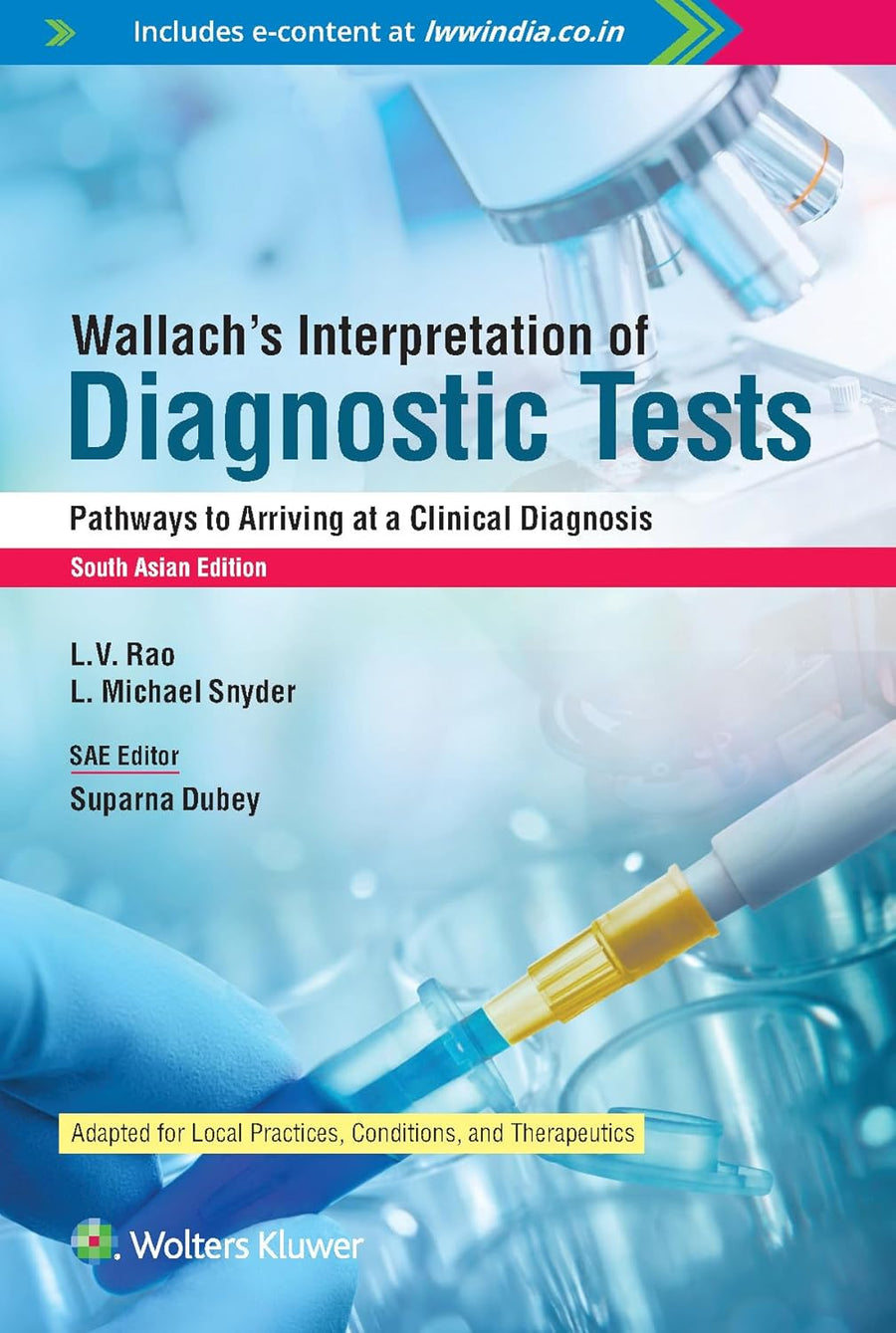 Wallach’s Interpretation of Diagnostic Tests, South Asian Edition 2020