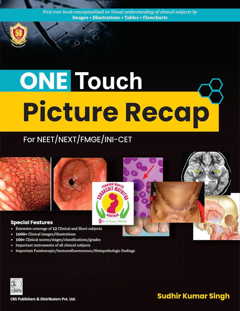 One Touch Picture Recap for NEET/NEXT/FMGE/INI-CET (PB)