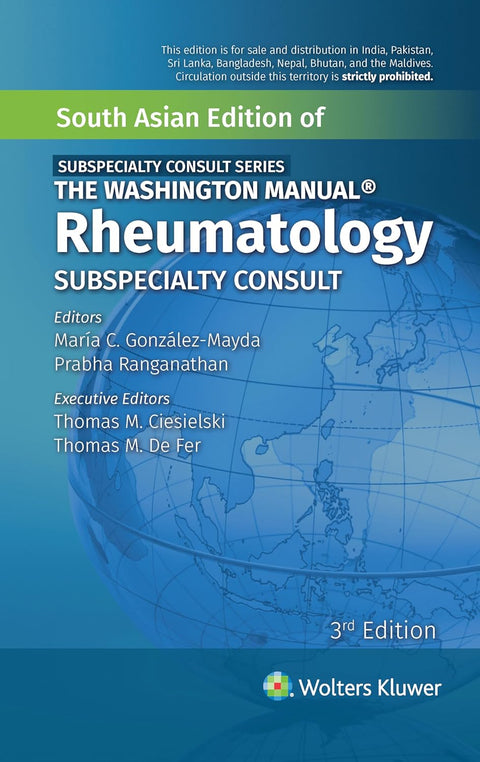 The Washington Manual Rheumatology Subspecialty Consult, 3rd Edition