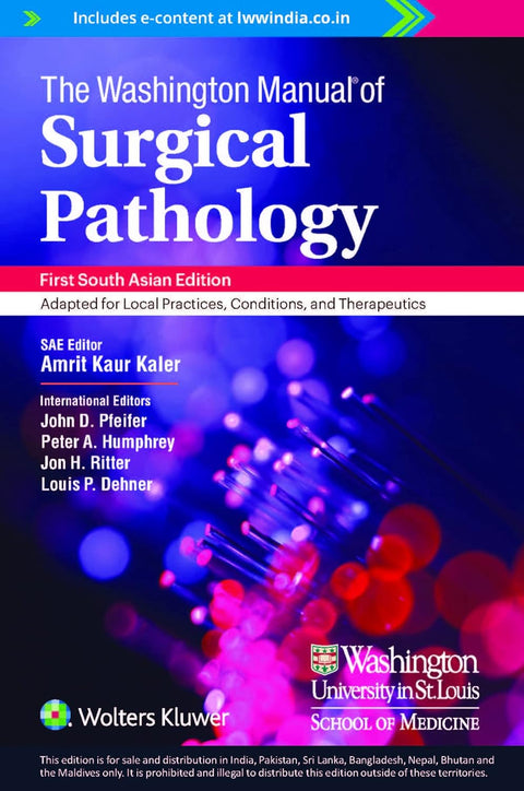The Washington Manual of Surgical Pathology, 1st South Asian Edition 2022