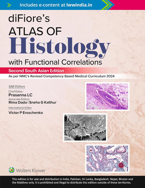 diFiore's Atlas of Histology with Functional Correlations, 2nd South Asian Edition