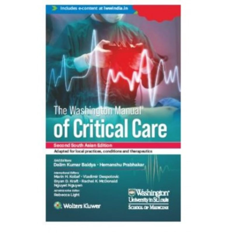 The Washington Manual of Critical Care, 2nd South Asian Edition