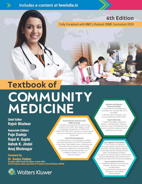 Textbook of Community Medicine, 6th Edition 2025
