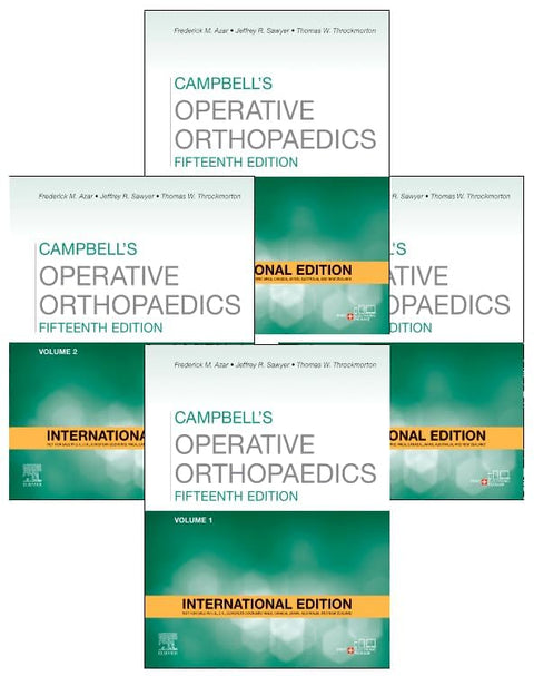 Campbell's Operative Orthopaedics, 4 Vo Set, IE, 15/e 2026