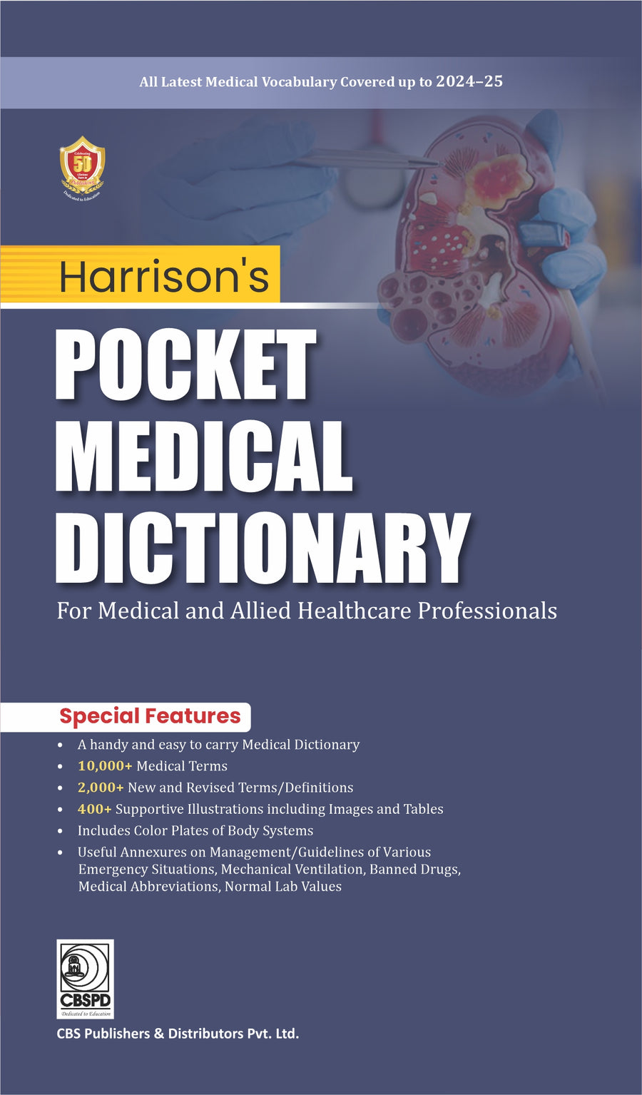 Harrisons Pocket Medical Dictionary For Medical and Allied Healthcare Professionals (PB)