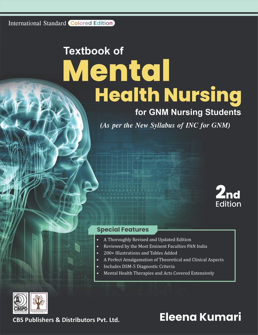 Textbook Of Mental Health Nursing For Gnm Nursing Students 2e (PB)