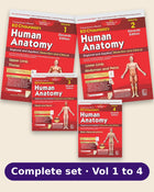 Image 1 of BD Chaurasia's Human Anatomy 11th Edition: Complete Set, Vol 1 to Vol 4 in 3 Books (Competency-Based) 2027