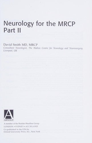 Neurology for the MRCP-2