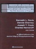 Neuropsychopharmacology: The Fifth Generation of Progress