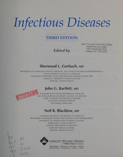 Infectious Diseases, 3rd Edition