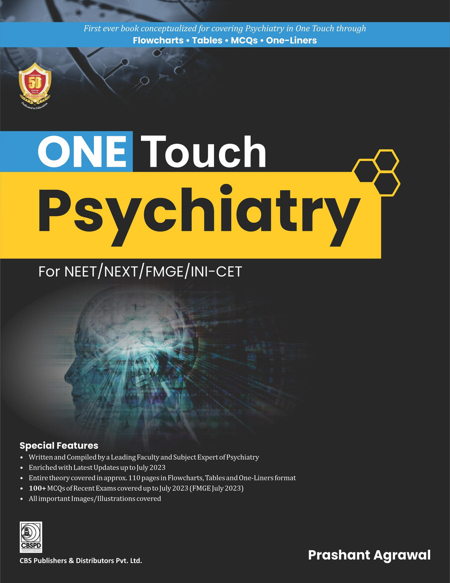 One Touch Psychiatry For Neet/Next/Fmge/Ini-Cet (Pb)